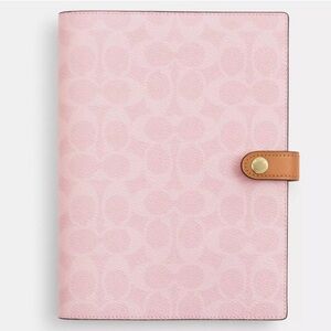 Coach Powder Pink Notebook